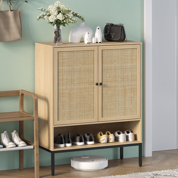 Boho discount shoe cabinet